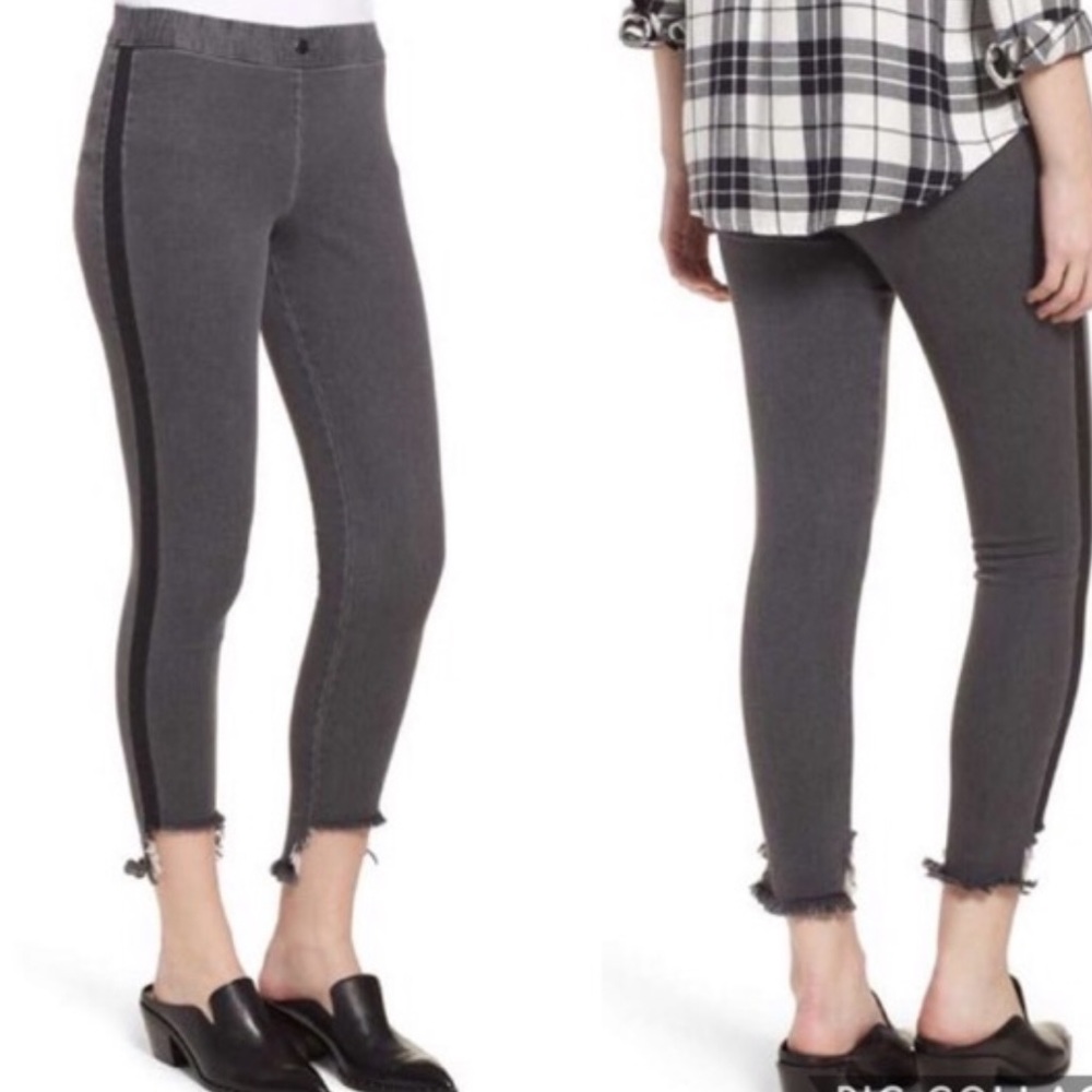 Zeza B Tuxedo High Low Denim Skimmer in XS